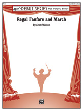 Regal Fanfare and March band score cover Thumbnail
